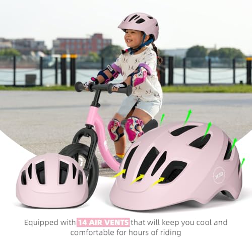 Image of XJD Toddler Helmet Kids Bike Helmet for Infant /Baby Multi-Sport Adjustable Skateboard for Kids Boys Girls Lightweight for Age 1 and Older