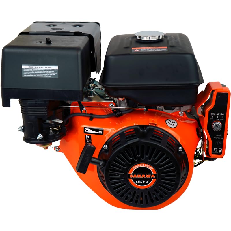 SAKAWA Motor Gasolina 4 Tiempos 16 CV Arranque Electrico