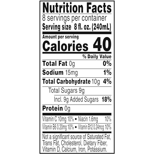 Image of V8 Splash Island Strawberry Flavored Juice Beverage, 64 fl oz Bottle (12 Pack)