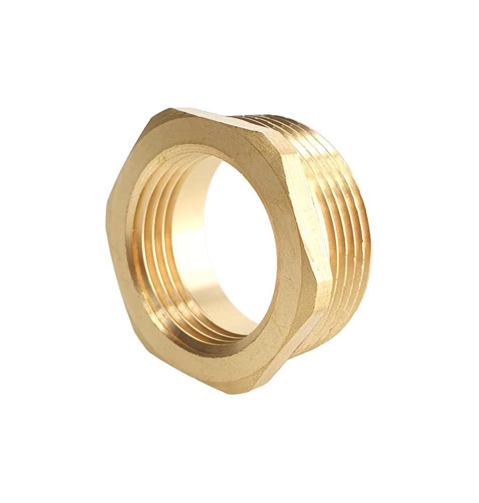 ZMDMAH Réducteur De Qualité Supérieure 1 à 3/4" AG/IG Avec Bande à Joint D' Irrigation, Filetage Extérieur Vers Intérieur Raccord Fileté Pour Conduites D'eau