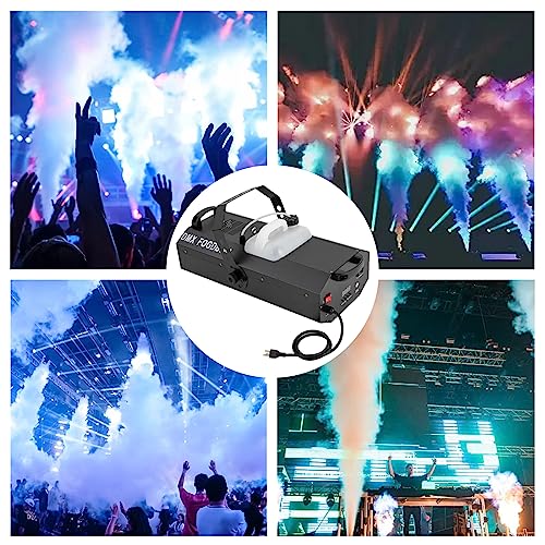 Máquina de humo portátil 3000W con control remoto miniatura 3