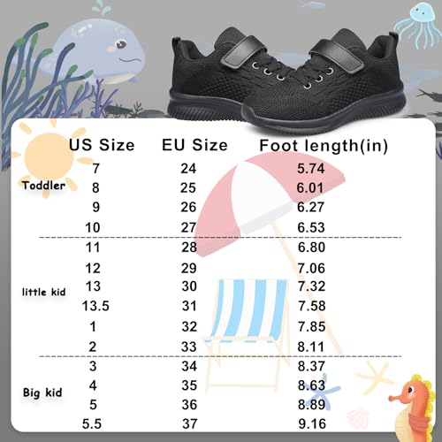 BNV Boys Girls Sneakers Kids Shoes Unisex Lightweight Breathable Athletic Running Tennis Fitness Shoes for Toddler/Little Kid/Big Kid2