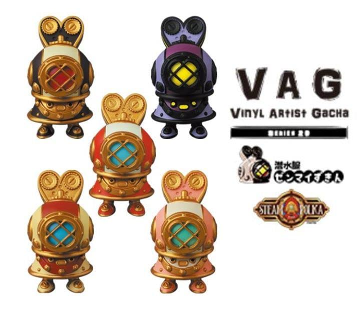 潜水服ゼンマイずきん　VAG　ソフビ MEDICOM TOY - VAG(VINYL ARTIST GACHA) SERIES 32.5 潜水服ゼンマイずきん