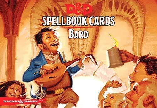 Dungeons & Dragons - Spellbook Cards - Bard