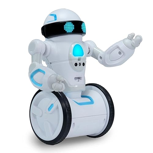 WowWee MiP Arcade - Robot Autoequilibrante Interactivo - Juega Juegos Habilitados para App o Sin Pantalla con Modos RC, Baile y Multijugador