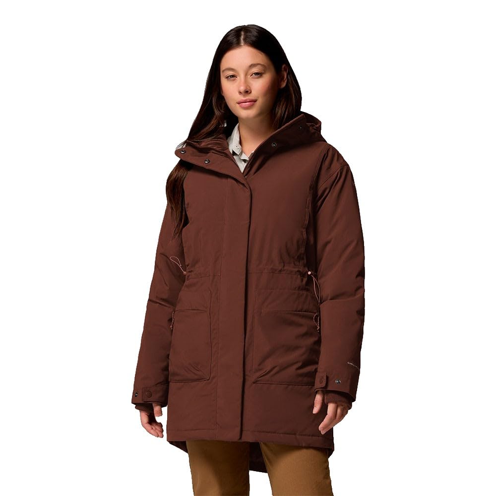 Columbia Damen Harmony Falls™ Parka Daunenjacke mit Kapuze (1er Pack)