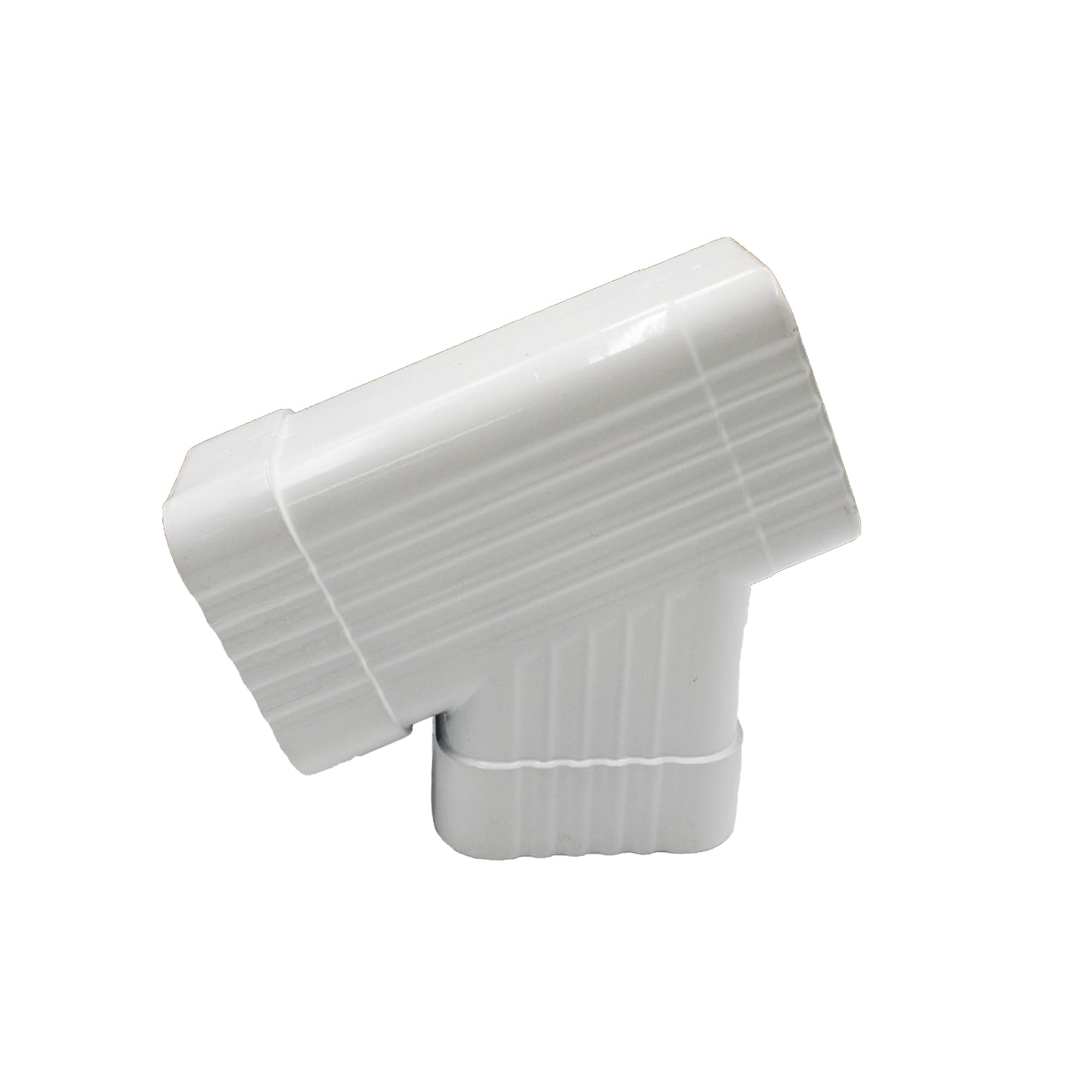Rsoise 2X3 Rain Gutter Downspout Extensions Downspout Gutter Y Connector Gutter Downspout Accessory Gutter Downspout Y Connector 2x3 Downspout Gutter (White 1Pcs) (Downspout Gutter Y Connector 2X3)