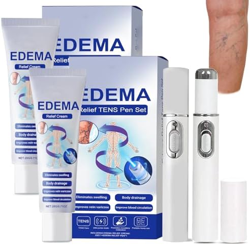 2 Pack Varicose Veins Treatment for Legs,Varicose Veins Blue Light Therapy Set Fast Soothe Blood Circulation Natural Formula Smooth Skin