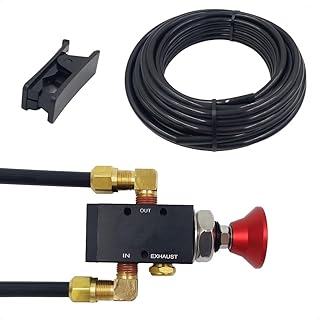 3-Way Three-Way Push/Pull Manual Tailgate Dump Air Valve Kit for Semi Trailer Axle