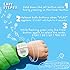 Potty Training Seat and Potty Watch - Easy & Fun Toilet with Interactive 6 Reusable Color Changing Stickers and Watch Included (Savanna & Blue)