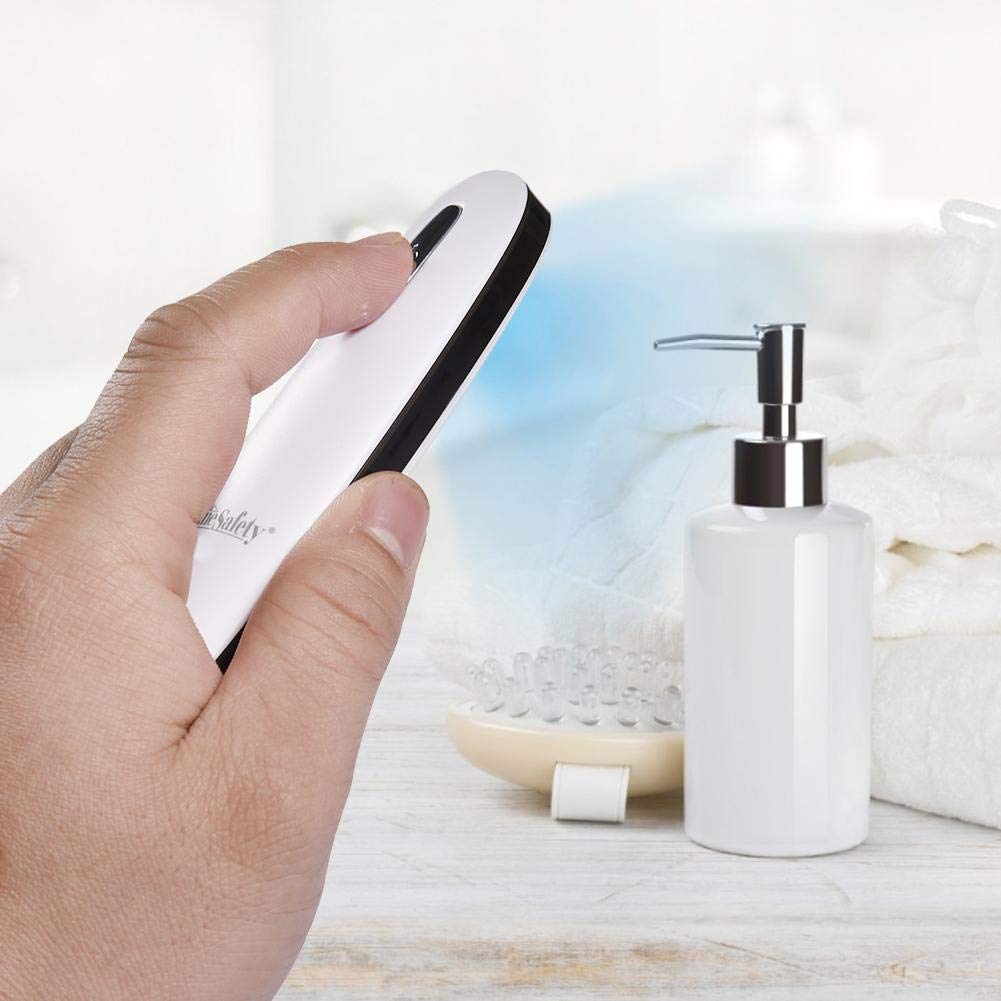 Lámpara UV portátil, USB recargable portátil esterilizador ultravioleta del accesorio ligero, lámpara púrpura UVC para la cubierta exterior Viajes Hogar