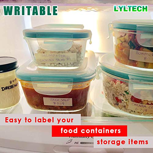 Lyltech Freezer Tape 3Pcs, Writable Surface,Easy To Tear, Working Under Low Temperature, 3/4 Inch X 11 Yards #TOP4