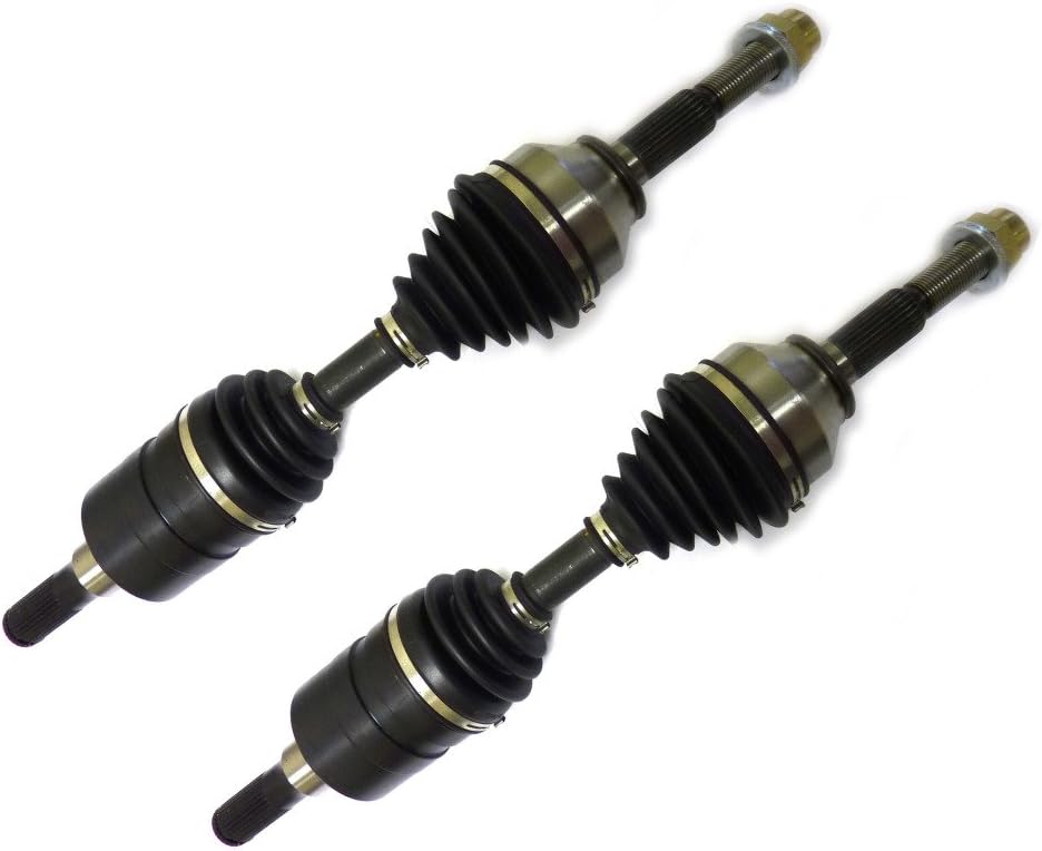 DTA GM20892089 front Left Right Pair - 2 New Premium CV Axles Compatible with Chevrolet Colorado, GMC Canyon, Isuzu I350 I370. 4x4