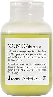 Davines MOMO/Shampoo, Moisturizing Gel Shampoo for Dry or Dehydrated Hair - Deeply Hydrates with Apricots - Gentle Cleanser Restores Softness, Shine & Moisture