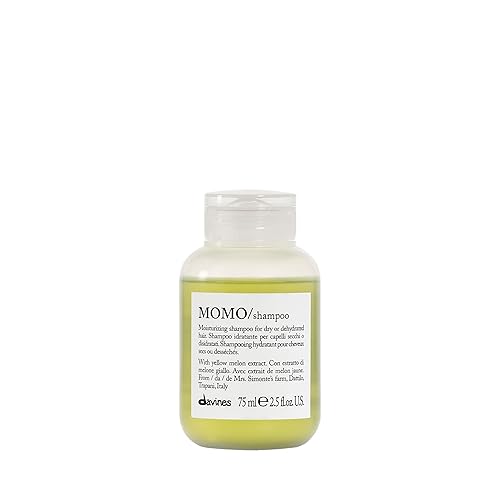 Davines MOMO Champú y acondicionador hidratante para cabello seco y deshidratado, añade suavidad y brillo, fórmula desenredante