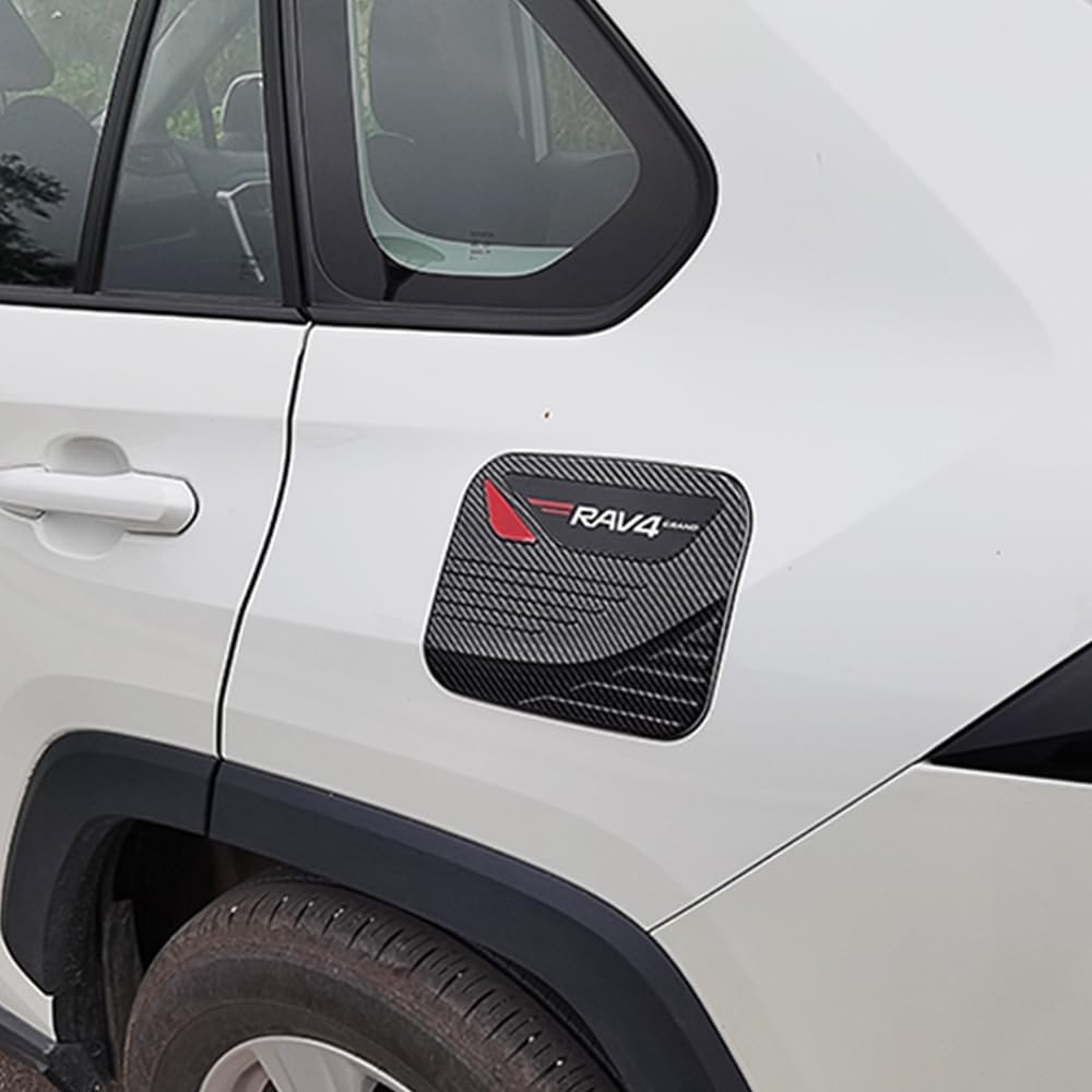 For Toyota RAV4 2019-2025 Fuel Door Tap Tank Protector Trim Protective Gas Tank Door Cover Auto Exterior Decoration for Toyota RAV4 2019 2020 2021 2022 2023 2024 2025