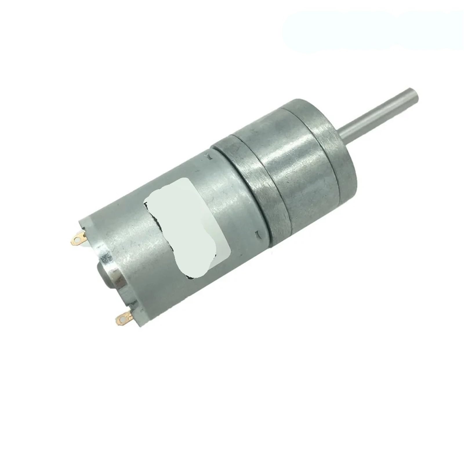 Silnik prądu stałego 25GA370 12 V z wałem przedłużającym 25 mm i przekładnią 6 V (1 szt.) (60 obr./min, 12 V)