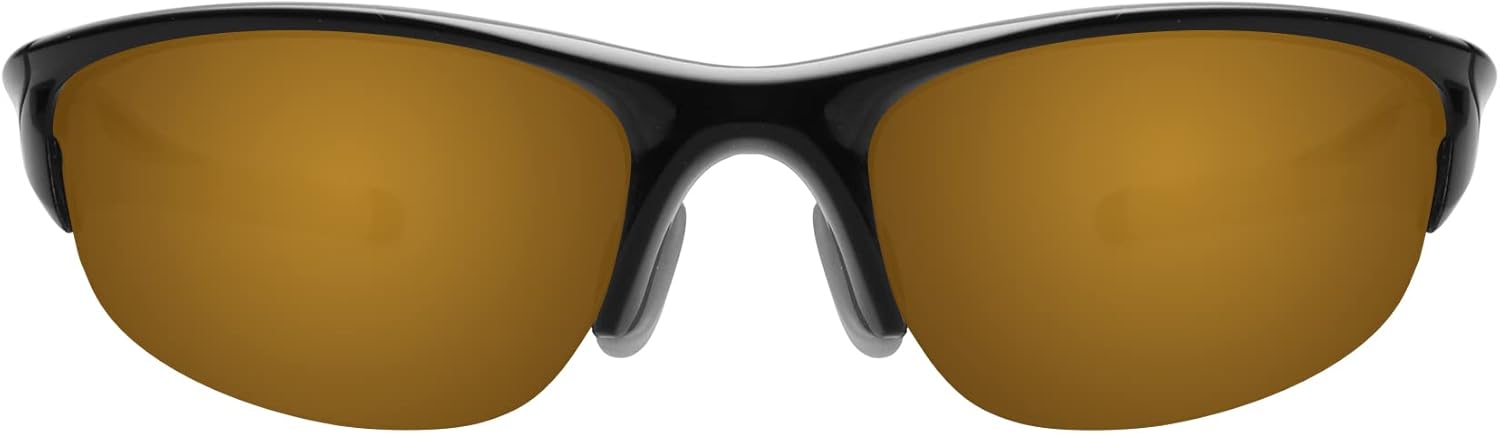 1.8MM Polycarbonate Replacement Lenses for Oakley Half Jacket 63mm Sunglass - Antique Gold