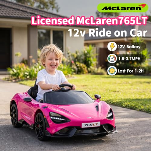 MUKIDY McLaren 765LT Ride-on Car