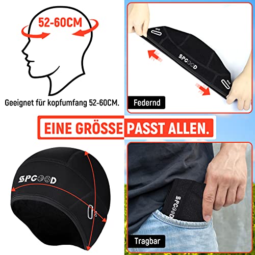 Fahrradmütze SPGOOD für Radfahrer, Helm-Unterziehmütze