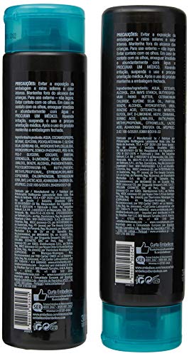 Shampoo e Condicionador Santo Kit, Novex meus cachos, Preto Poderoso