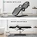 Paddie 360° Swivel Hydraulic Tattoo Bed, Height Adjustable Tattoo Client Chair 3-Section Folding with Storage Pocket, Medical/Dental/Treatment/Wax/Lash Extension (Black)