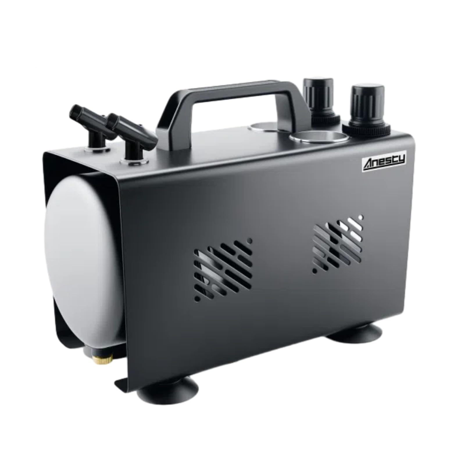 Amazon.co.jp: Anesty 2in1 エアブラシ コンプレッサー 2口独立圧力 