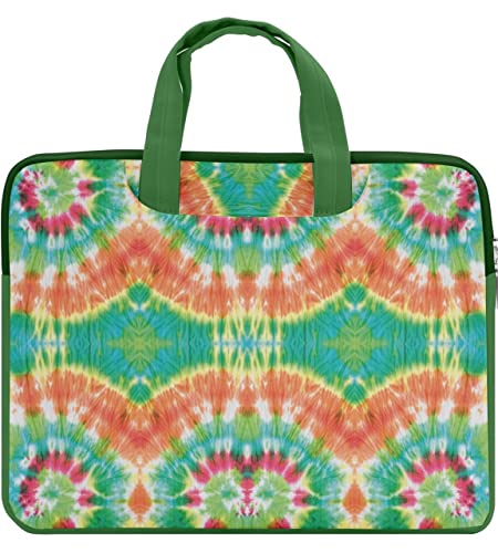 CowCow Work Bag Briefcase Tie Dye Double Pocket 13