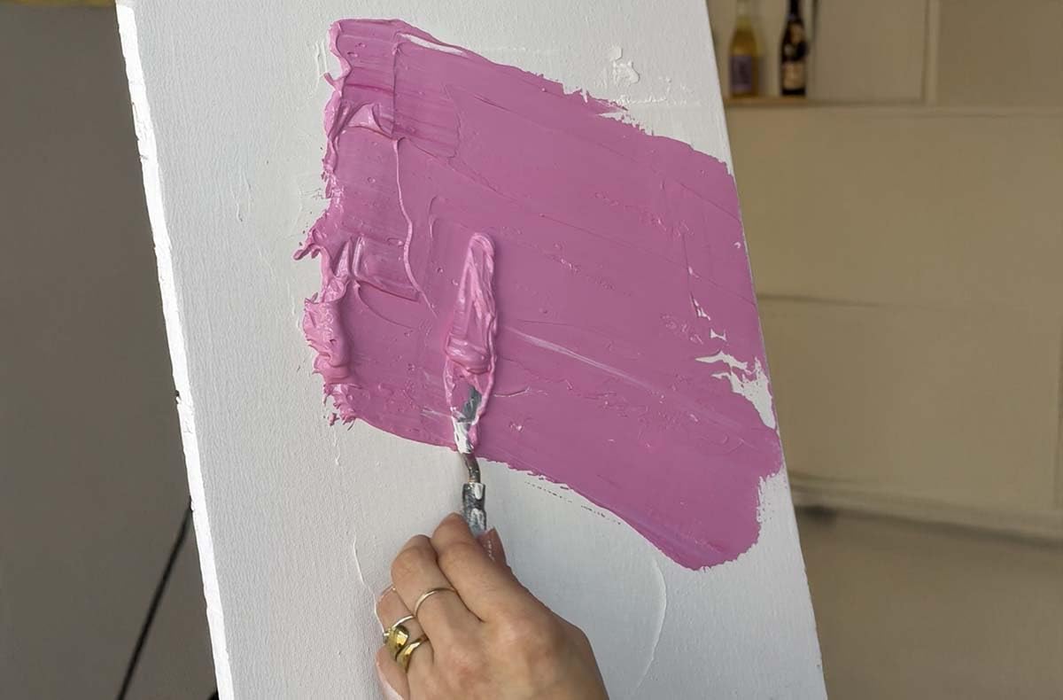 JOCHEN SCHWEIZER Geschenkgutschein: Paint & Drink mit Strukturpaste Köln