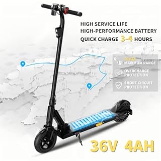 QnQ E Scooter, 2025 8 Zoll Faltbarer Roller, 500 W/20 km/h Motor, 15 km Reichweite, pannensichere Wabenreifen, Kinder und Jugendliche.
