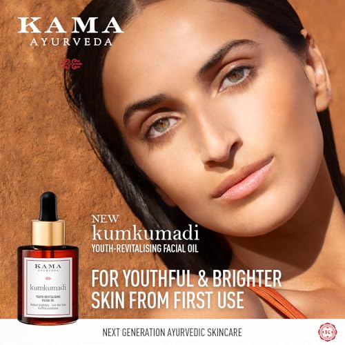 Image of Kama Ayurveda Kumkumadi Youth-Revistalising Facial Oil | Rich in Vitamin A & C (Pack of 2)