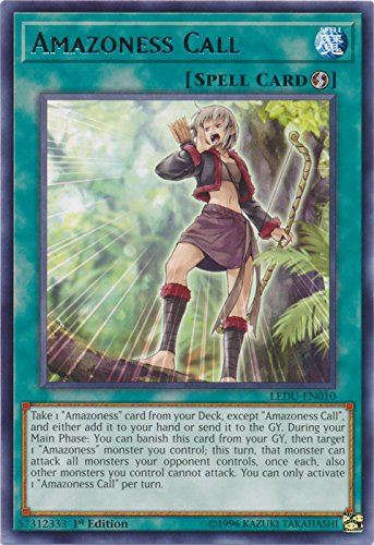 Amazoness Call - LEDU-EN010 - Rare - 1st Edition - Legendary Duelists (1st Edition)
