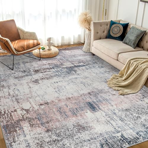 Homcomodar Abstrakter Teppich Wohnzimmer 200x290cm Großer Teppich Schlafzimmer Waschbar Moderne Wohnzimmerteppiche Weiche Kurzflor Teppiche für Schlafzimmer Wohnzimmer Kinderzimmer Esszimmer(Blau) Homcomodar Abstrakter Teppich Wohnzimmer 200x290cm Großer Teppich Schlafzimmer Waschbar Moderne Wohnzimmerteppiche Weiche Kurzflor Teppiche für Schlafzimmer Wohnzimmer Kinderzimmer Esszimmer(Blau)