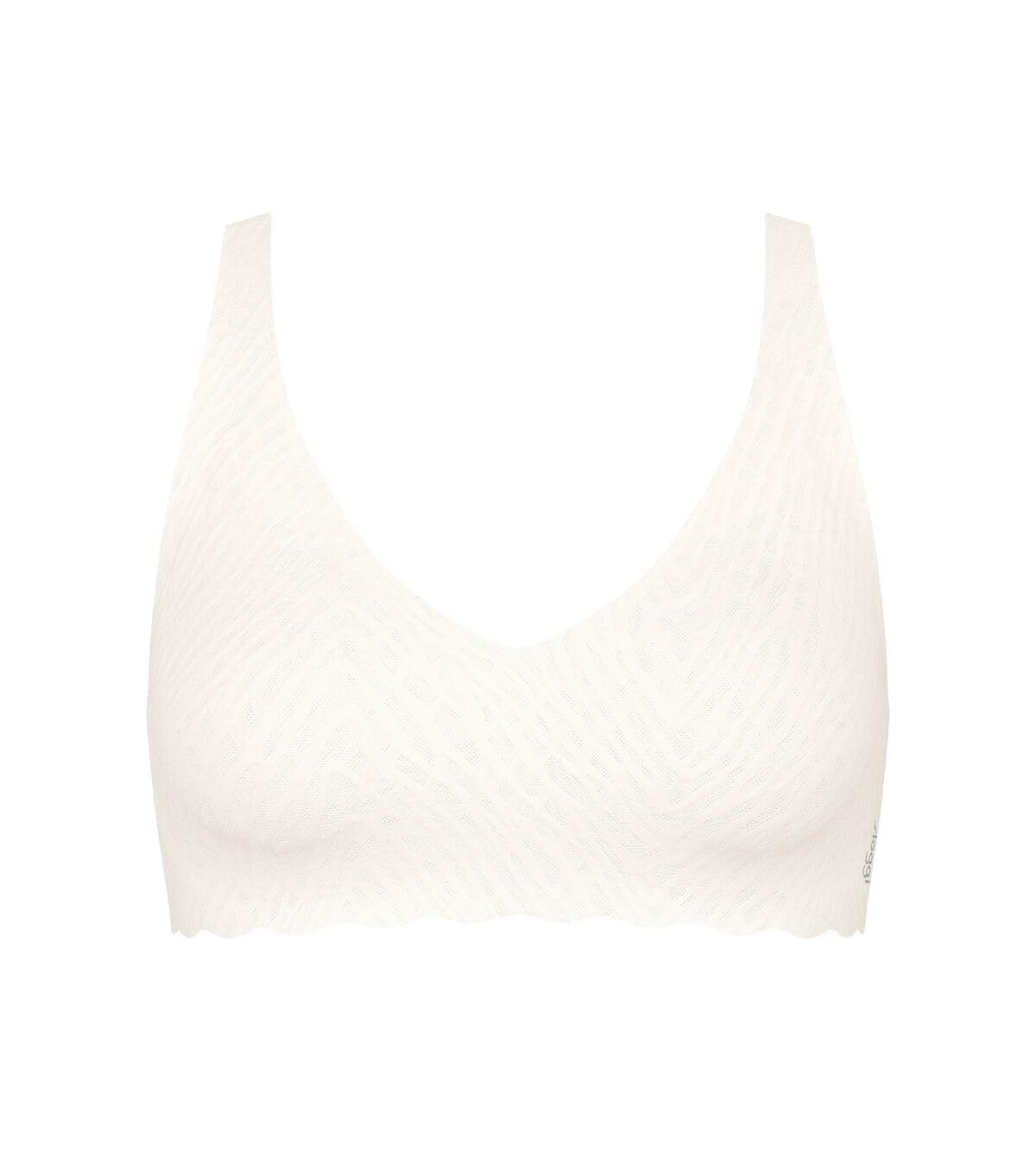 Sloggi Damen Sloggi Zero Feel Bliss Soft Bra, Silk White, S Große Größen
