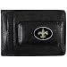 Siskiyou NFL Leather Money Clip Cardholder