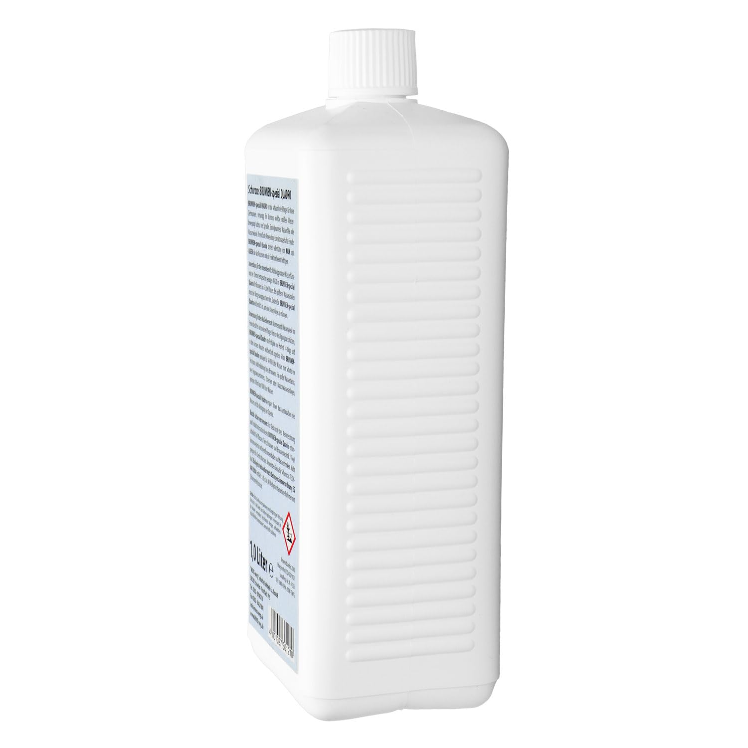 CLGarden Premium Springbrunnenzusatz 1 Liter gegen Algen, Kalk, glitschige Ablagerungen und schleimiges Wasser, Schaumfrei, Biologisch abbaubar, Gartenbrunnen Zimmerbrunnen klar Wasserzusatz