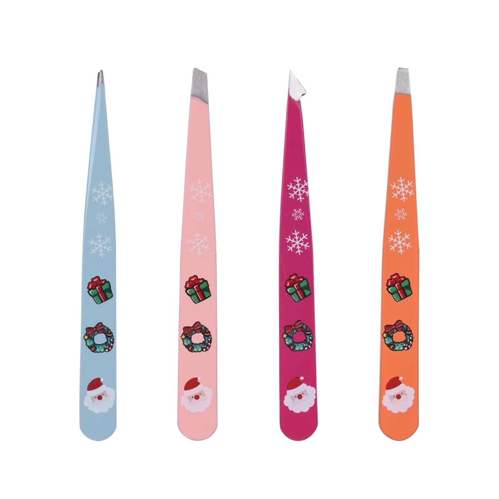 Zgxnyi One Color Eyebrow Tweezers Multicolor Tweezers High Precision Stainless Steel Eyebrow For Facial Hair Grooming Ingrown