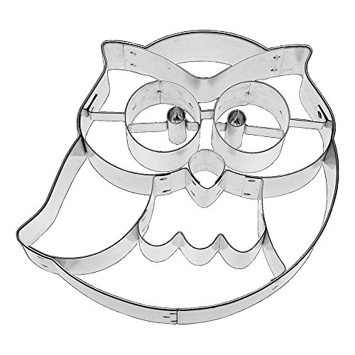 RBV Birkmann Birkmann 1010714610-Stampo per Biscotti a Forma di Gufo, 10 cm, in...