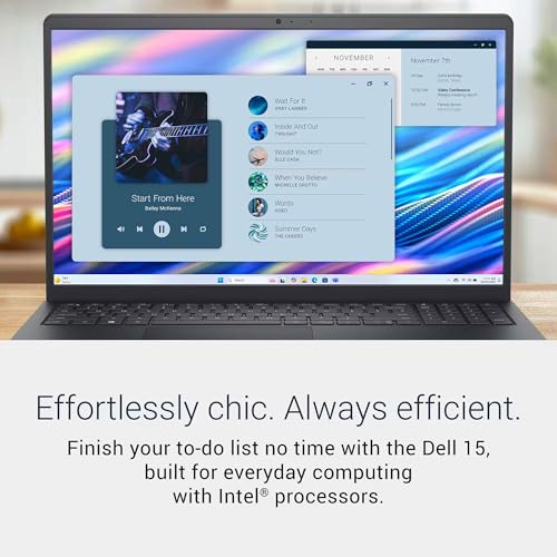 Image of Dell DC15250 15 Touchscreen Laptop Computer - Intel 10-Core i7-1355U, 15.6 inch FHD Anti Glare, Intel UHD Graphics, Wi-Fi 6, Win 11 Pro, Office 365 for The Web Lifetime (16GB RAM, 1TB SSD)