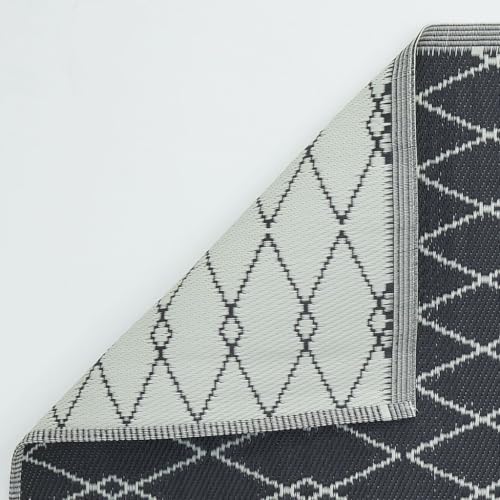 Tapis extérieur résistant UV plastique recyclé 120x180 cm - 5