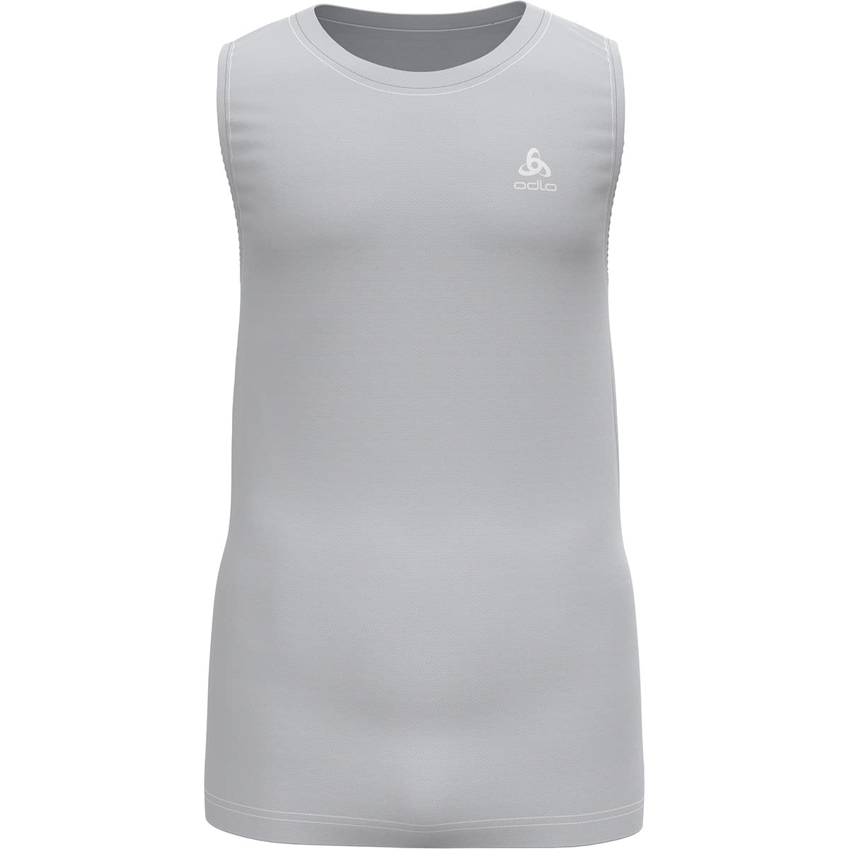 Odlo Men's Short-Sleeved Active F-Dry Light I Functional Shirt I Functional Underwear Singlet Sports Undershirt I Men White