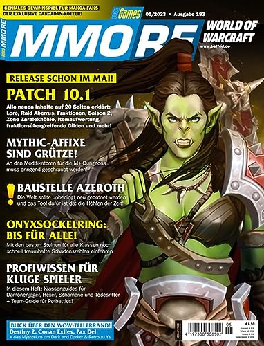  PC Games Mmore Magazine Germany 2023-05 WoW Dragonflight Lore Raid Zaralek