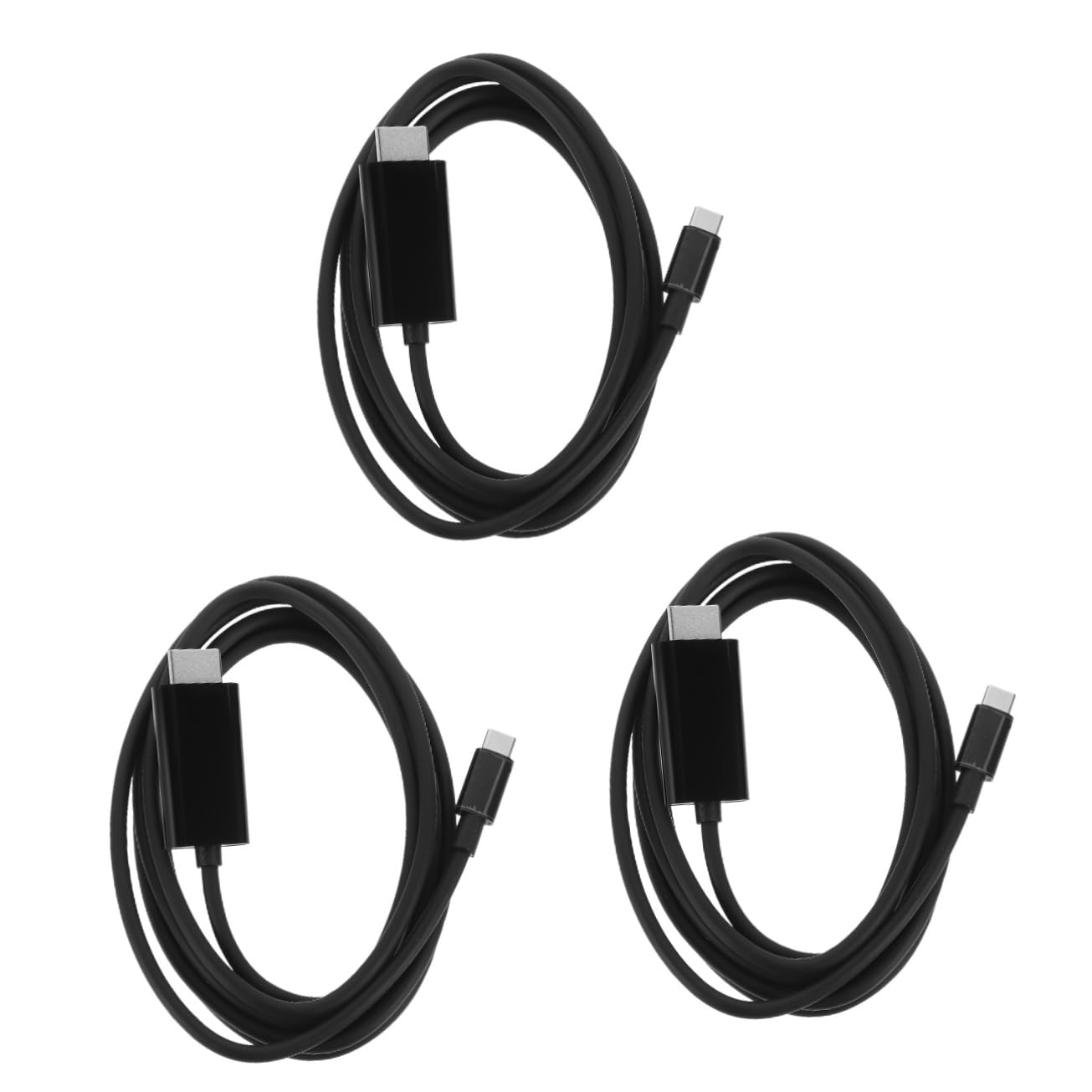 Hemobllo 3pezzi Cavo Usb c Per Proiezione Tv Adattatore Type-c Connessione Stabile Per Smartphone e Tv Metri Per Film e Presentazioni