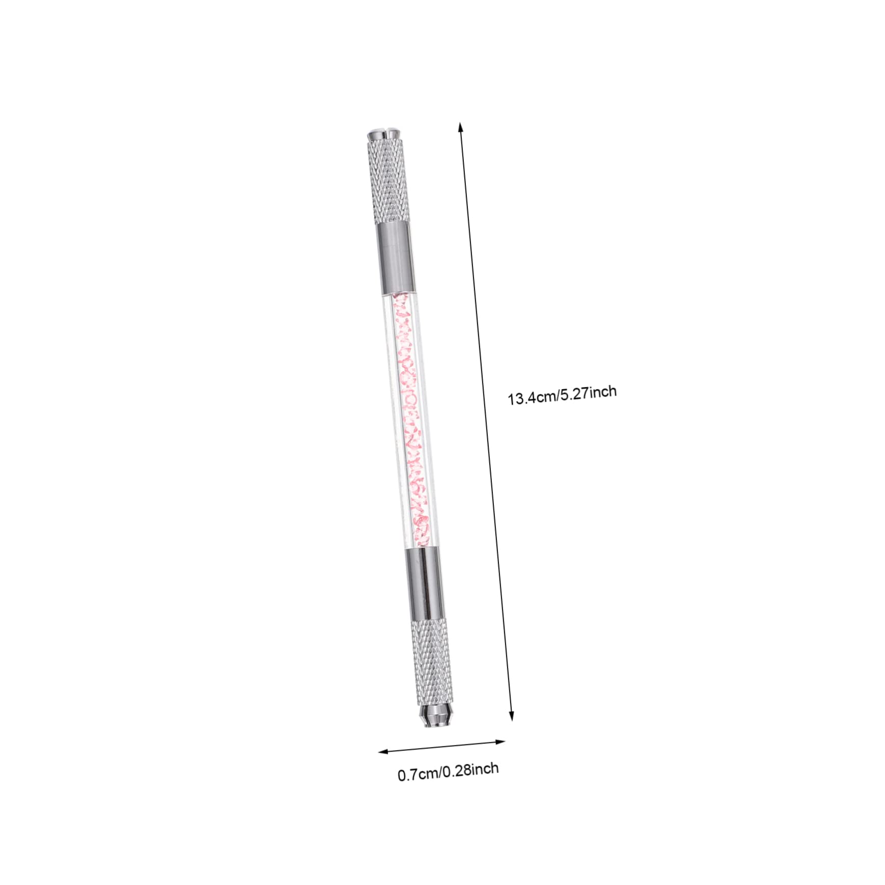 FRCOLOR Penna Microblading Sopracciglia 10 Pezzi Decorazione di Cristalli e Aspetto Naturale in ABS per Make-up Professionale e Principianti