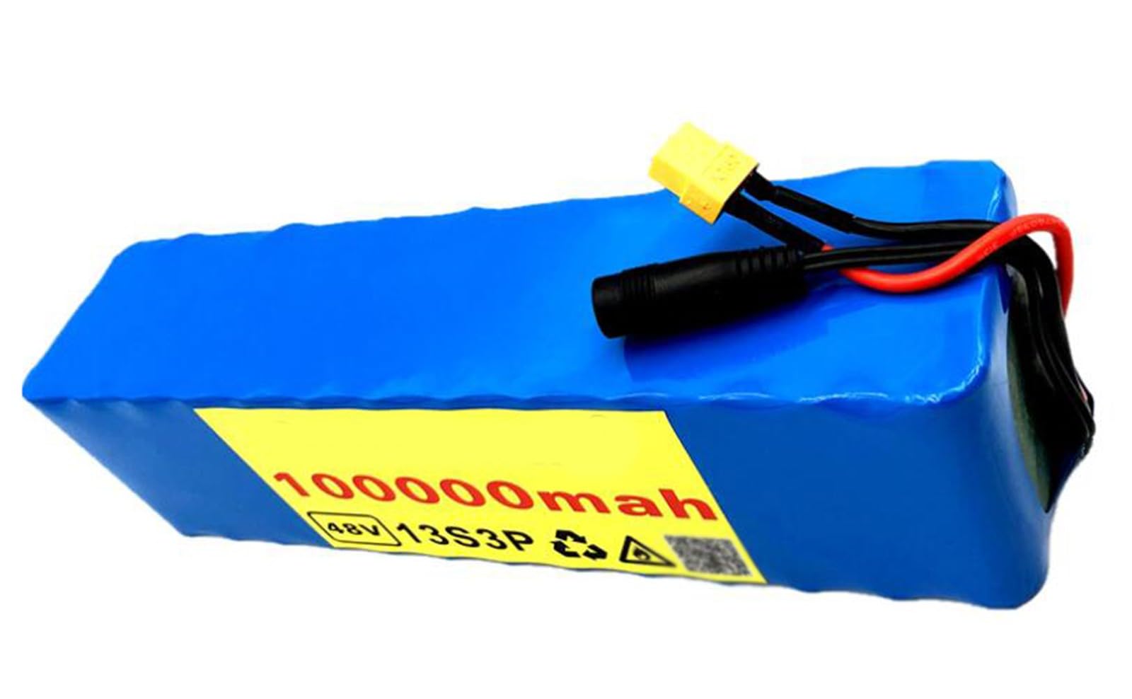 48 V 100ah 18650 akumulator litowo-jonowy do roweru elektrycznego, 13 serii 3 równoległe + ładowarka, do motocykla elektrycznego EKike XT60 Plug