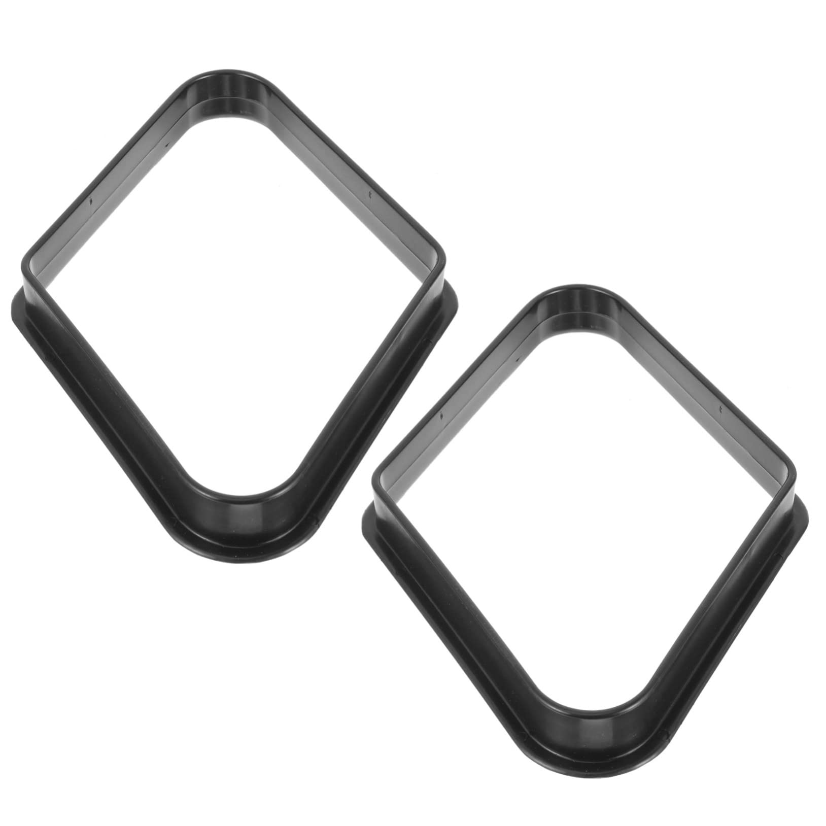 NULYLU Billiards Accessory 2 Pack Snooker Fixing Rack Pool Table Ball Holder Durable Sturdy Triangle Ball Frame
