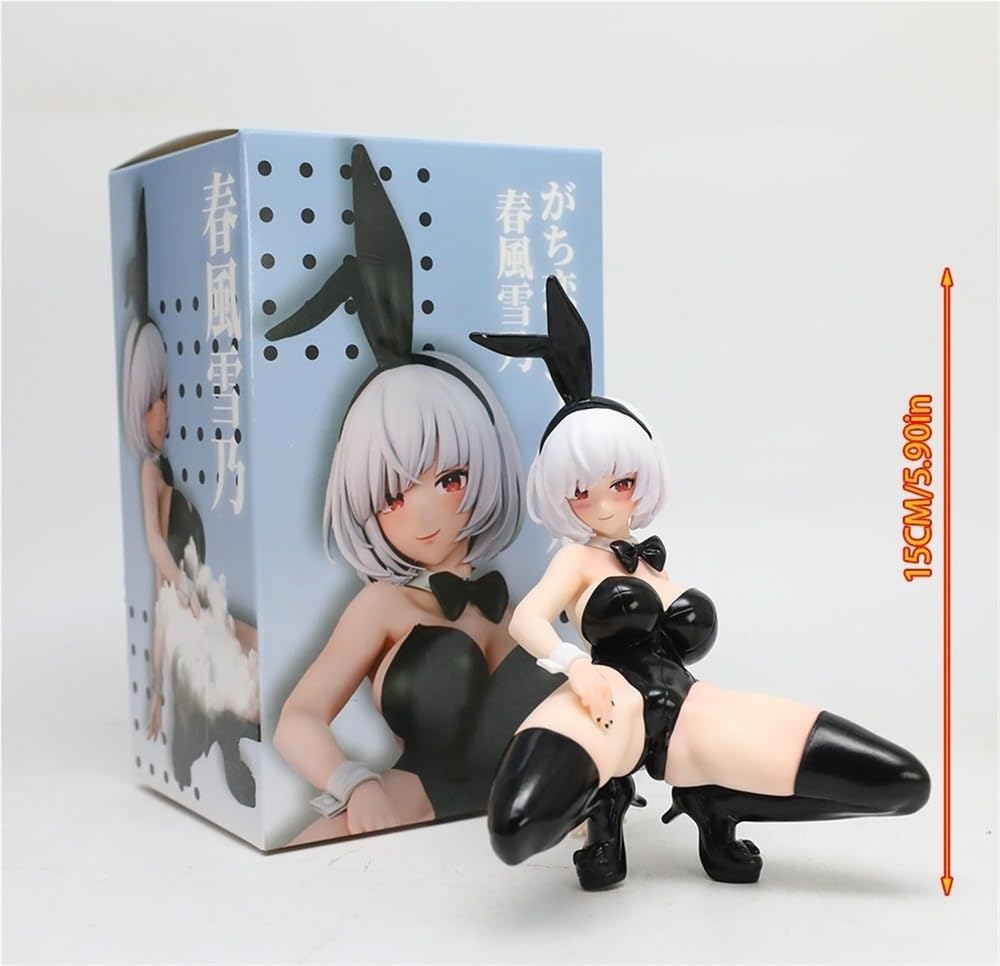 ECCHI - Modelo de decoración de anime, figura de acción para adultos, colección Henati, juguetes de muñeca Henati, 15 cm