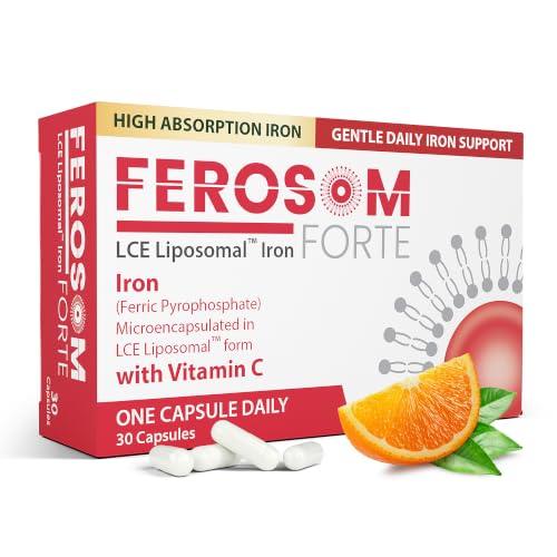 Ferosom Forte LCE Liposomal Iron Capsules