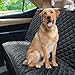 PETICON Waterproof Scratchproof Pet Bench Seat Covers for Cars, Trucks, SUVs, Nonslip Durable Back Seat Cover for Dogs, Washable Backseat Protection, Black