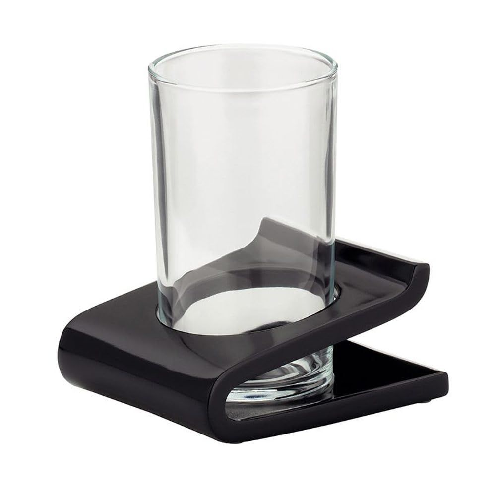 Kela Badkamer 20066 Drinking Cup, Poly, Black